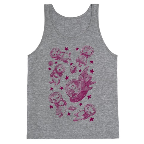 Cats In Space Tank Top