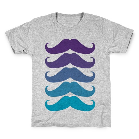 Cool Mustaches Kids T-Shirt