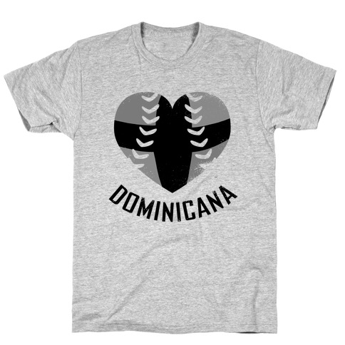 Dominican Baseball Love (Baseball Tee) T-Shirt