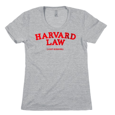 HARVARD LAW (VINTAGE) Womens T-Shirt