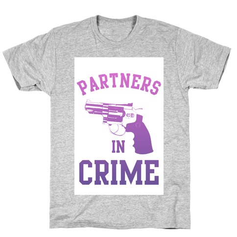 Partners in Crime (Purple) T-Shirt