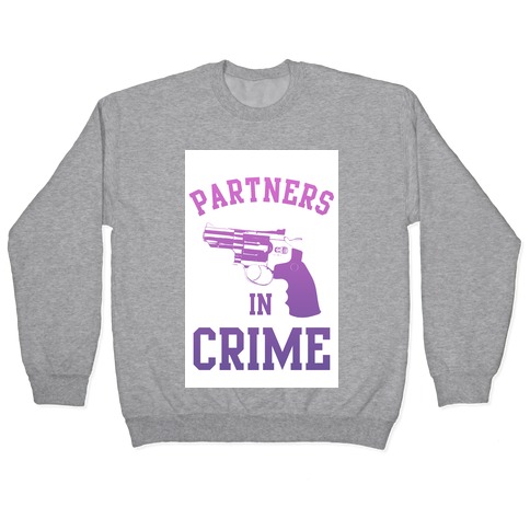 Partners in Crime (Purple) Pullover