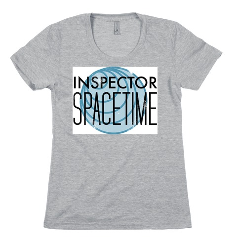 Inspector Spacetime Womens T-Shirt