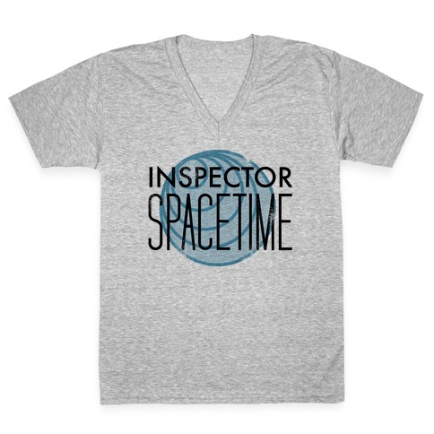 Inspector Spacetime V-Neck Tee Shirt