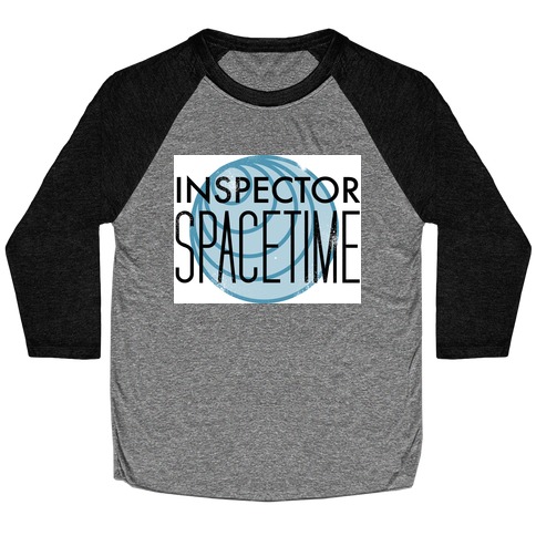 Inspector Spacetime Baseball Tee