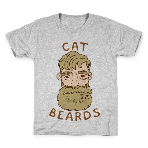 Blonde Cat Beards Kids T-Shirt