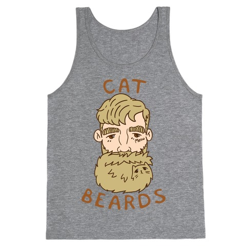 Blonde Cat Beards Tank Top