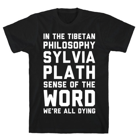 sylvia plath t shirt