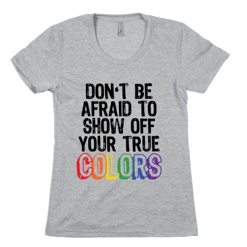 Colors Womens T-Shirt