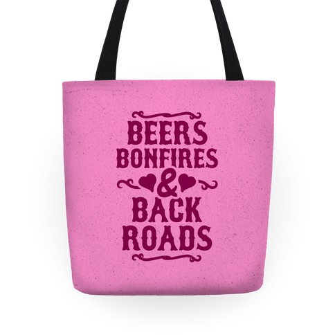 Beers, Bonfires & Backroads Tote