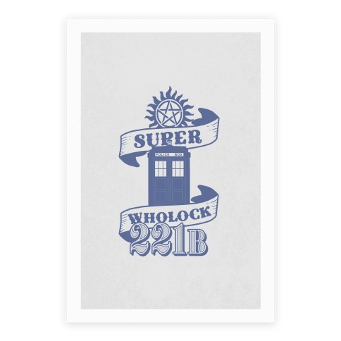 SuperWholock Icons Poster