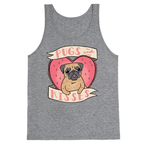 Pugs And Kisses Tank Top