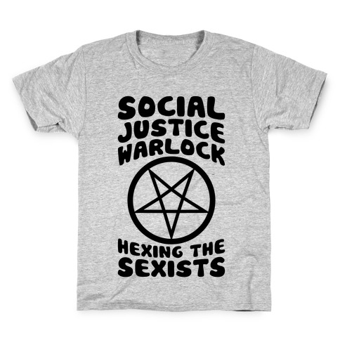 Social Justice Warlock Kids T-Shirt