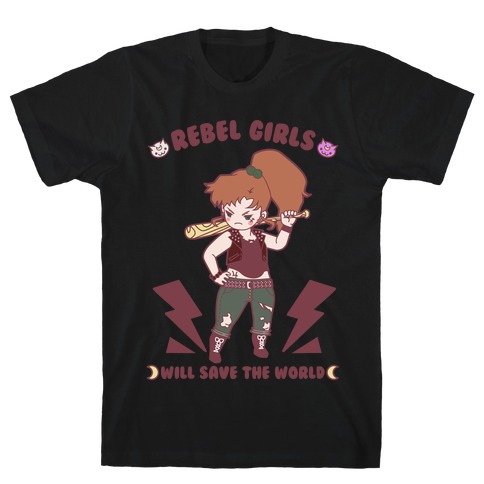 Rebel Girls Will Save The World Jupiter Parody T-Shirt