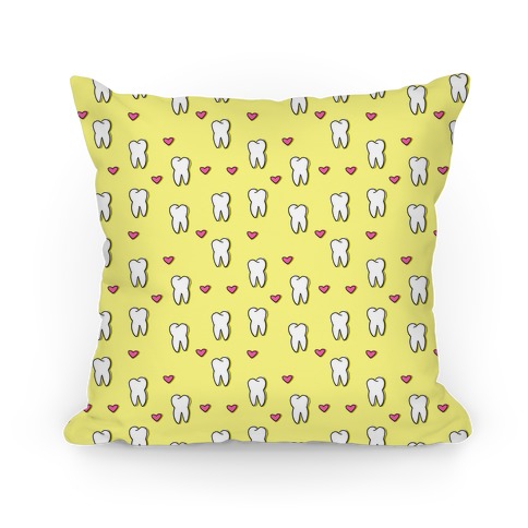 Tooth Pattern Pillow