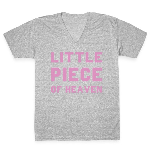 Little Piece Of Heaven V-Neck Tee Shirt