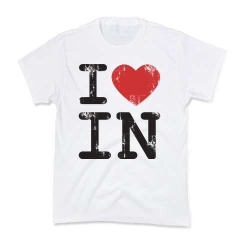 I Love Indiana T Shirts Lookhuman