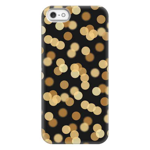 Gold Glitter Bokeh Pattern - Phone Cases - HUMAN