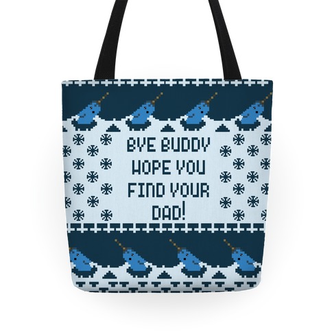 Ugly Sweater Mr. Narwhal Tote
