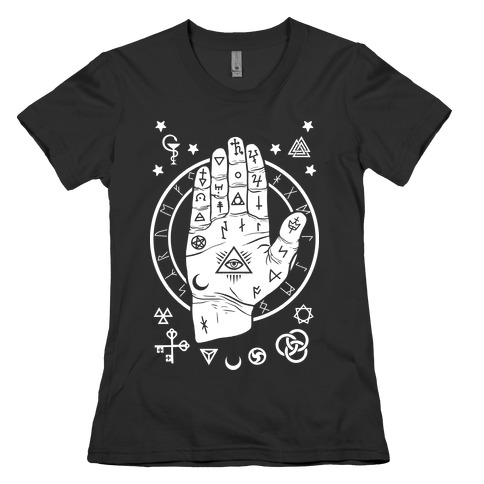 Occult Hand Womens T-Shirt