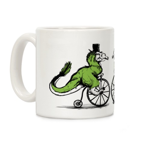 Penny Farthing T-Rex Coffee Mug