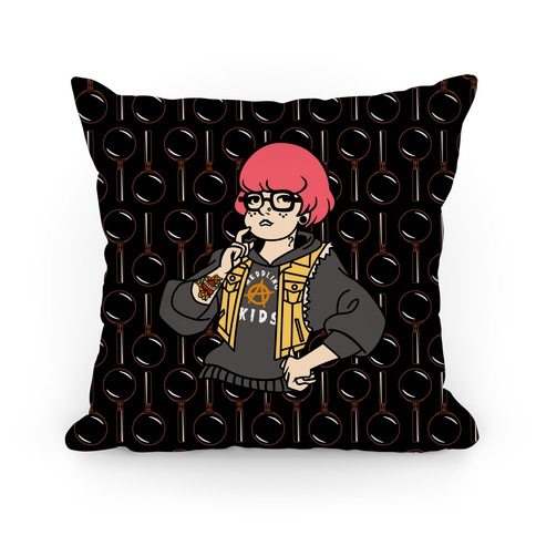 Punk Velma Parody Pillow
