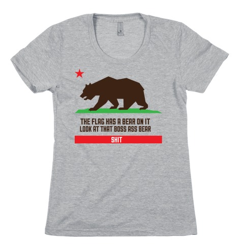 Boss Bear Womens T-Shirt