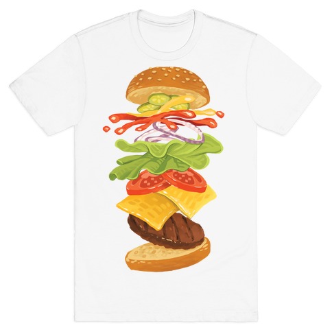 Anatomy Of A Burger T-Shirt