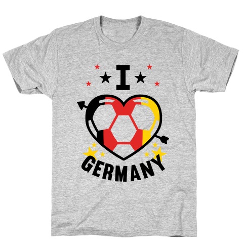 I Love Germany (Soccer) T-Shirt