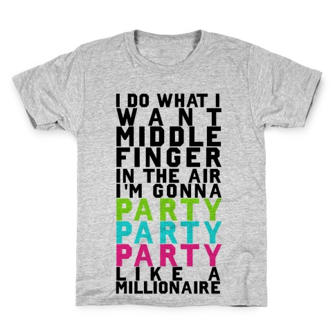 Party Party Party Kids T-Shirt