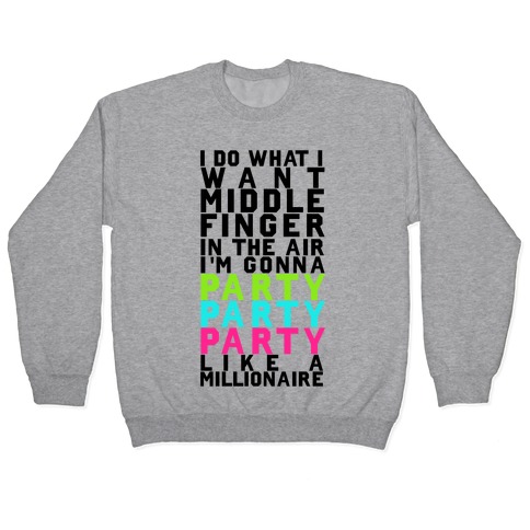 Party Party Party Pullover