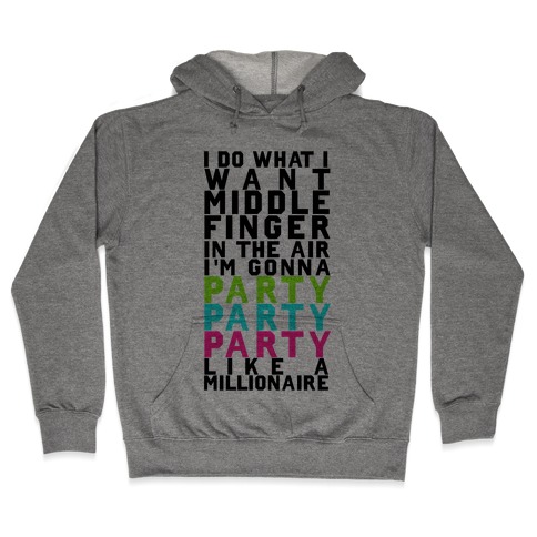 Party Party Party Hooded Sweatshirt