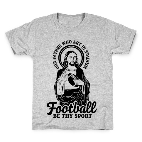 Football Jesus Kids T-Shirt