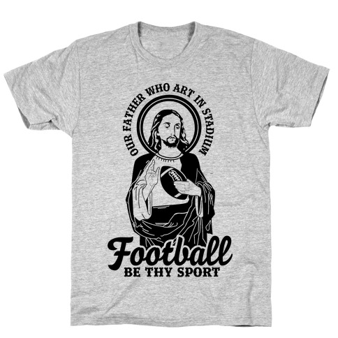 Football Jesus T-Shirt