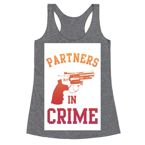 Partners in Crime (Red) Racerback Tank Top