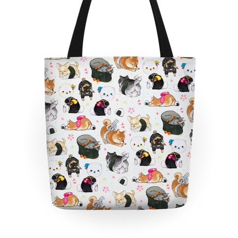 Japanese Dogs Tote