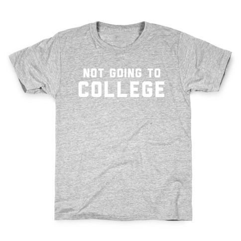 Anti-College (Vintage) Kids T-Shirt