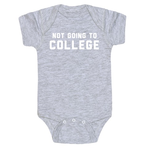 Anti-College (Vintage) Baby One-Piece