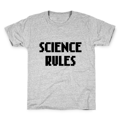 Science Rules Kids T-Shirt