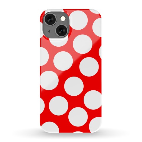 Red Polka Dot Case Phone Case