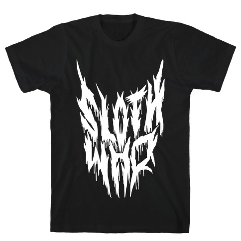 Sloth Who (Metal) T-Shirt