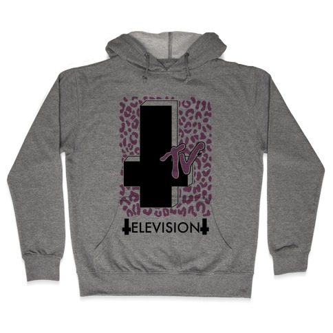 TV is the Devil Hooded Sweatshirt