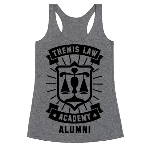 Themis Law Academy Alumni Racerback Tank Top