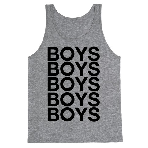 Boys Boys Boys Tank Top
