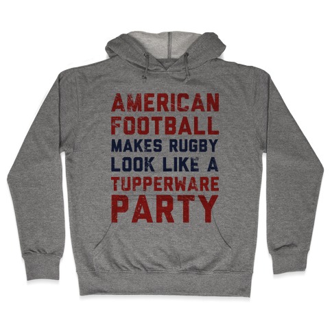 American Football Hooded Sweatshirt