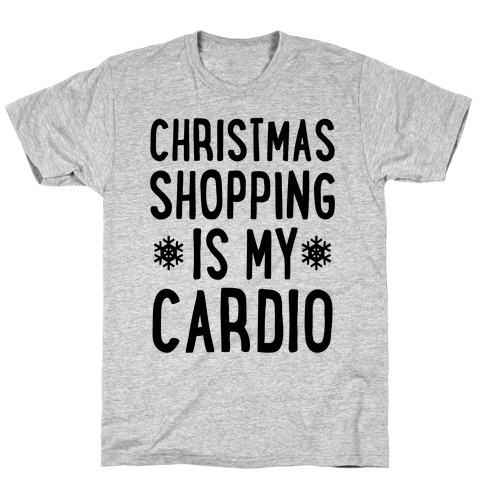 funny christmas shopping shirts