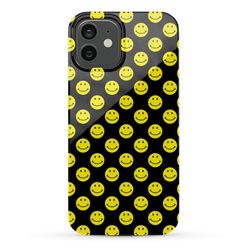 Smiley Face Pattern Phone Cases | LookHUMAN
