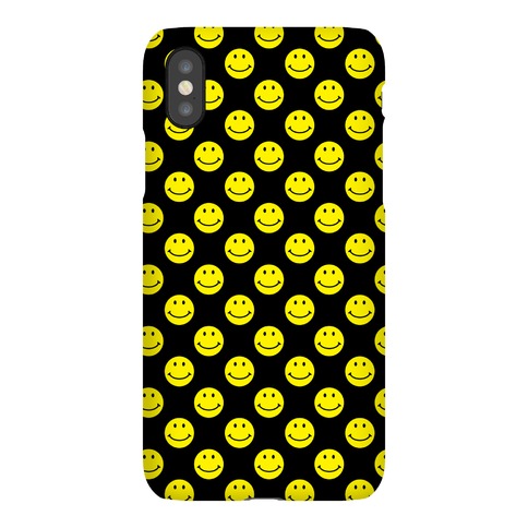 Smiley Face Pattern Phone Case | LookHUMAN