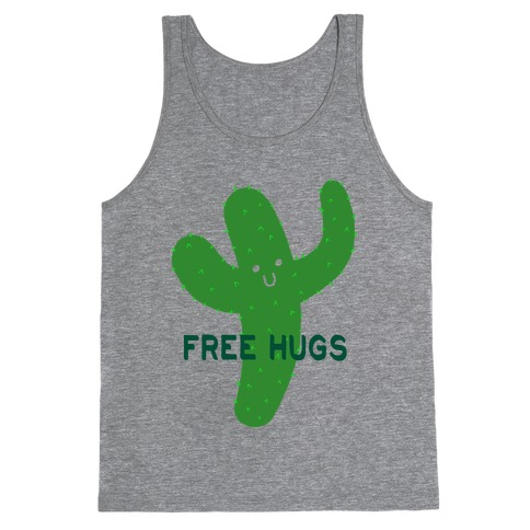 Free Hugs Cactus Tank Top
