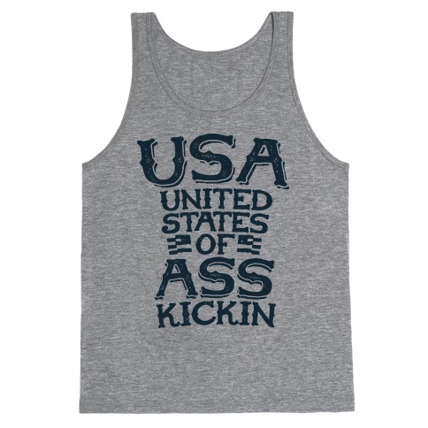 United States of Ass Kickin Tank Top